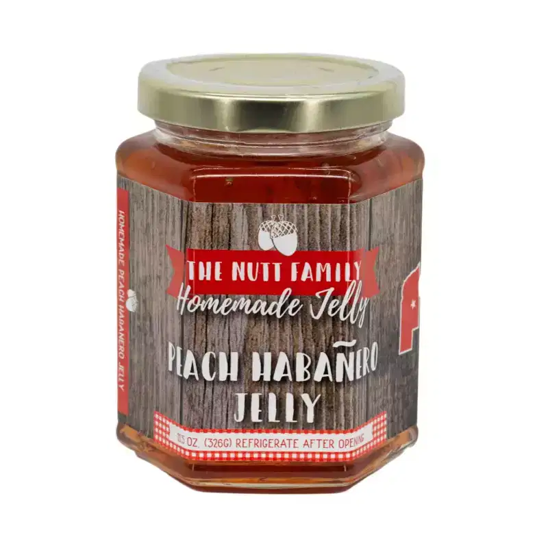 Nutt Family Jams & Jellies 11.5 oz Peach Habanero Jelly - Pack of 2