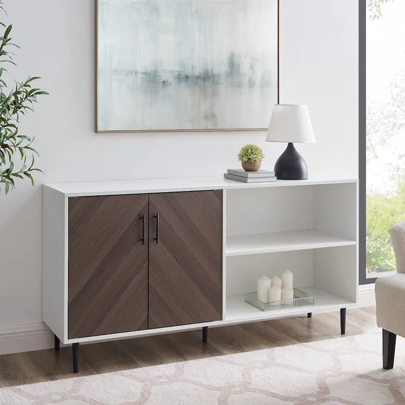 58-Inch Bookmatch TV Stand