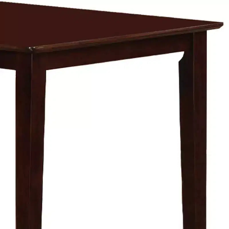 Samuel 47" Dining Tables Espresso and Microfiber - Acme Furniture