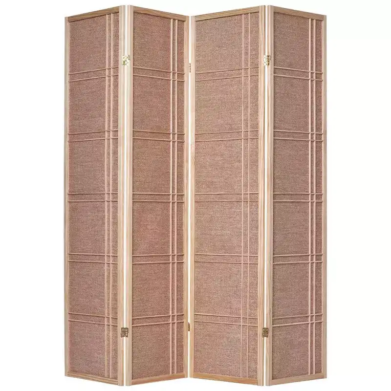 Legacy Decor Privacy Room Divider Rattan Cane Webbing Insert