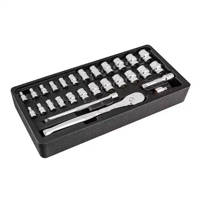 Powerbuilt 28 Piece Zeon Socket Set for Damaged Bolts