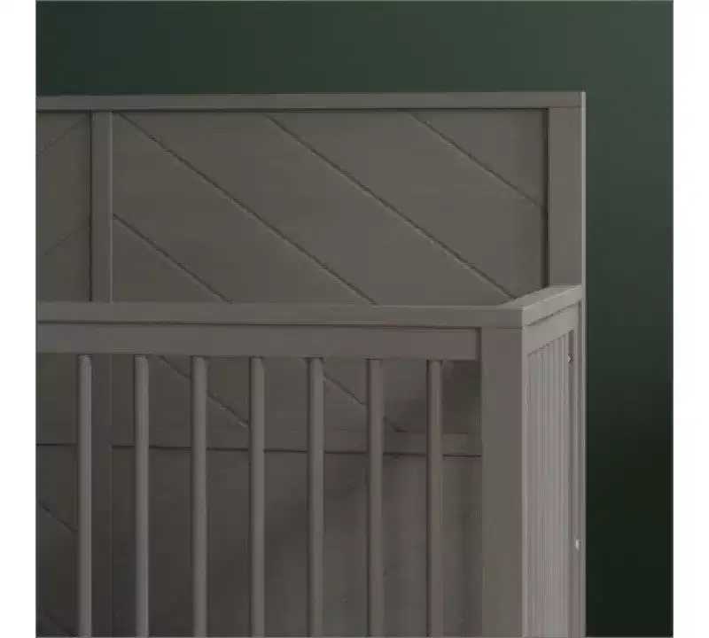 Child Craft Surrey Hill Crib, Dresser and Chest Nursery Set, 3-Piece, Includes 4-in-1 Convertible Crib, Dresser, and Chest