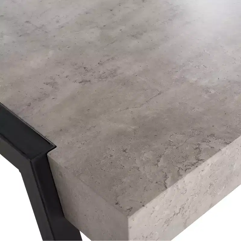 Cameron Coffee Table - Light Grey/Black - Safavieh