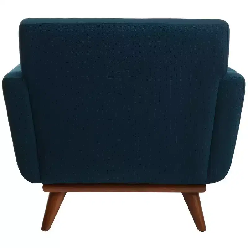Opal Linen Tufted Arm Chair - SFV4727 - Safavieh Couture