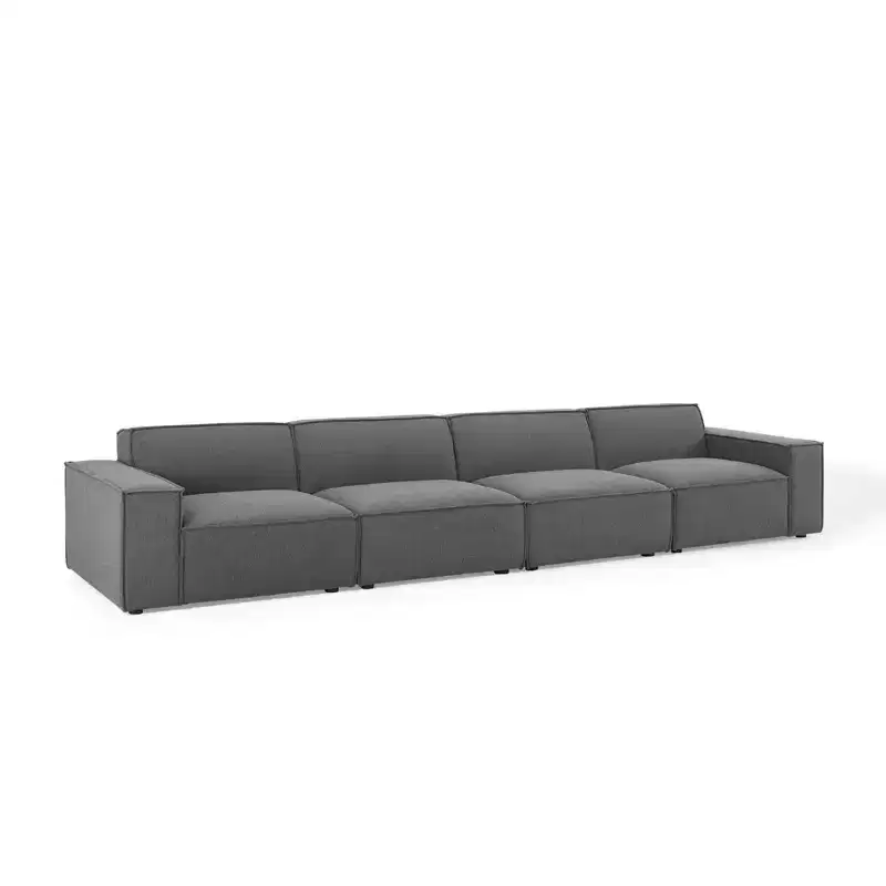 4pc Restore Sectional Sofa with Ottoman - Modway
