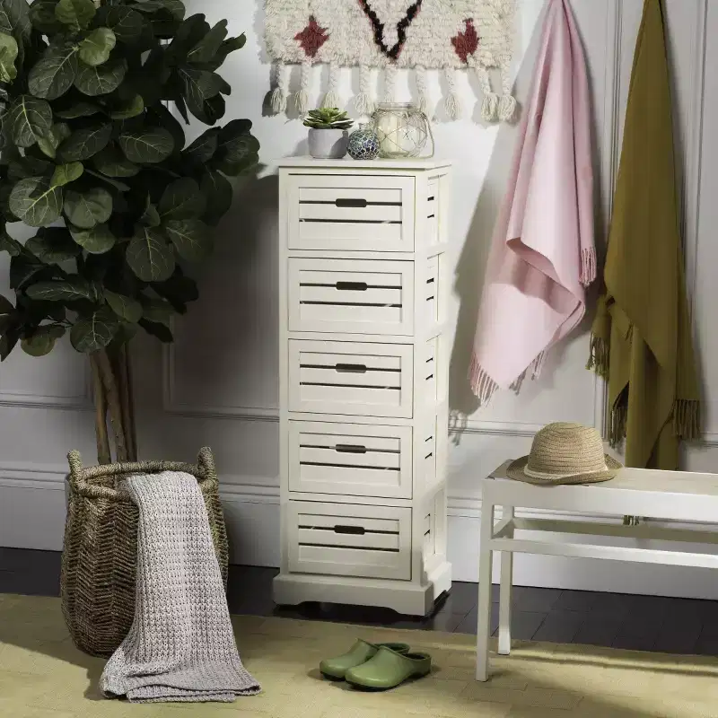 Samara 5 Drawer Cabinet - AMH5714 - Safavieh Couture
