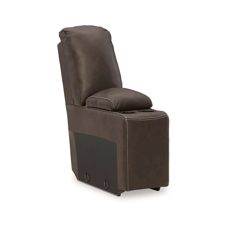 3-Piece Power Reclining Sectional Loveseat with Console