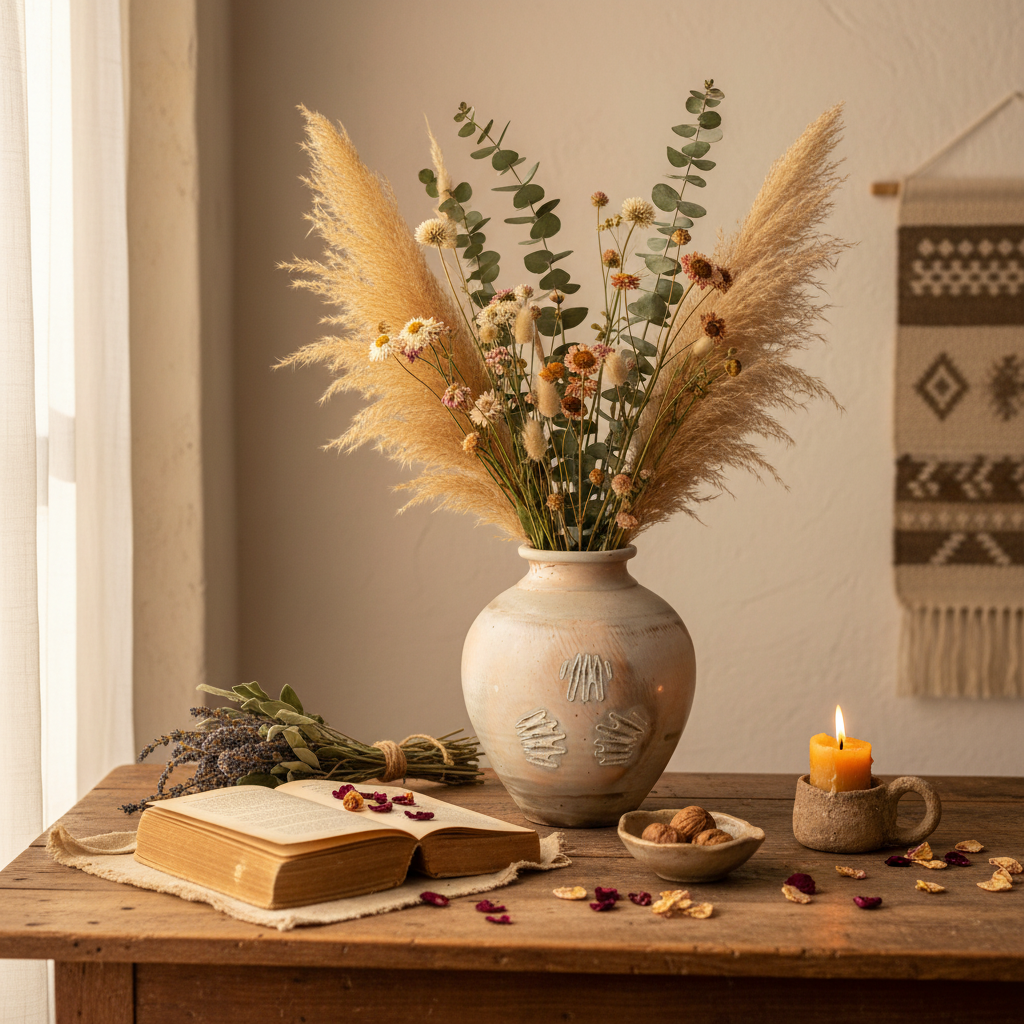 White Shino Textured Vase