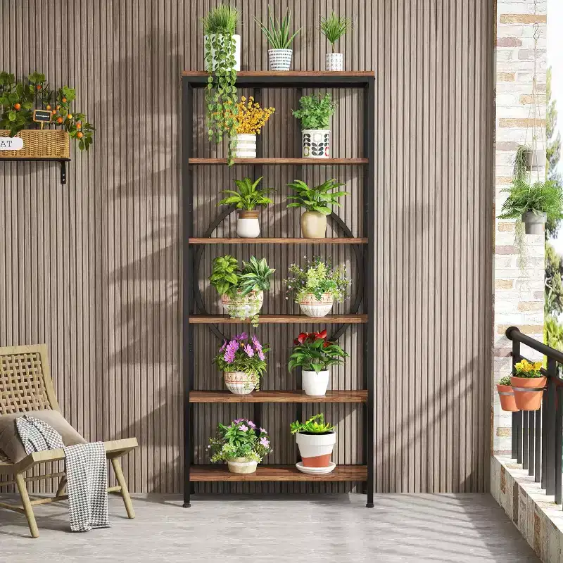 Tribesigns 70.87 6-Tier Tall Bookcase
