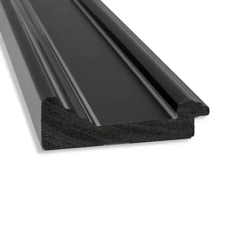 Amanti Art 44x33 Non-Beveled Ridge Black Bathroom Wall Mirror : Modern Rectangle, Includes Mount Hardware