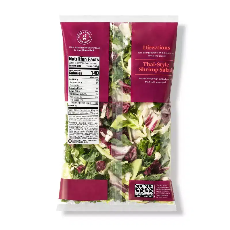 Thai-Style Chili Mango Chopped Salad Kit - 11.25oz - Good & Gather™