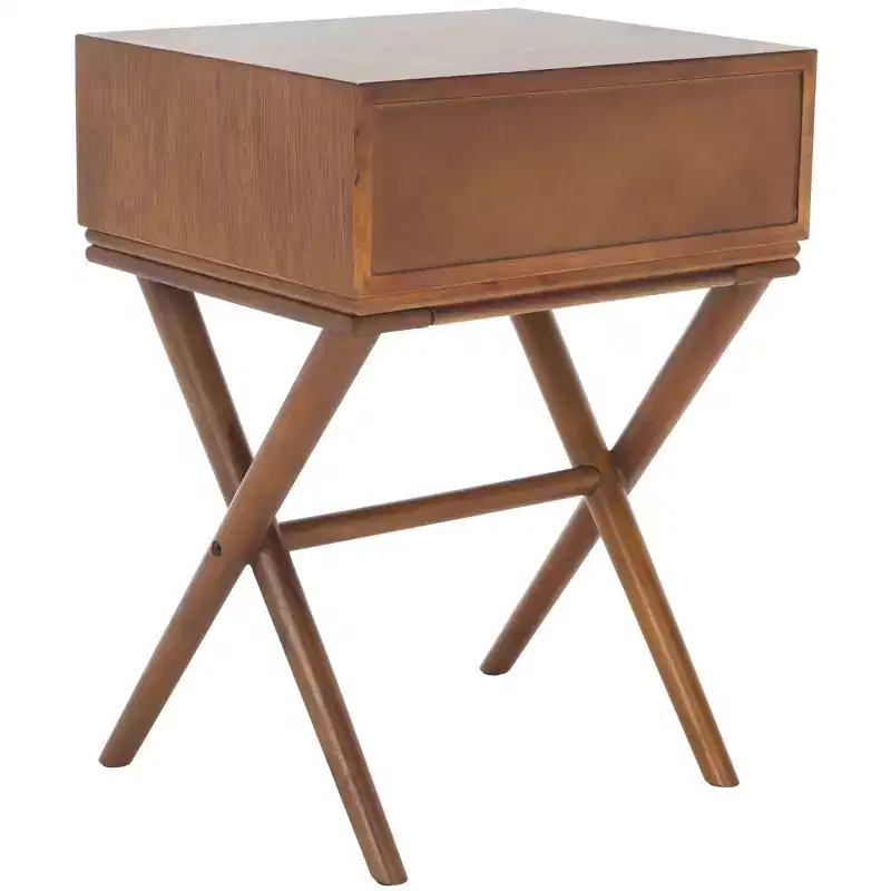 Sixtine 1 Drawer Nightstand - NST6604 - Natural - Safavieh