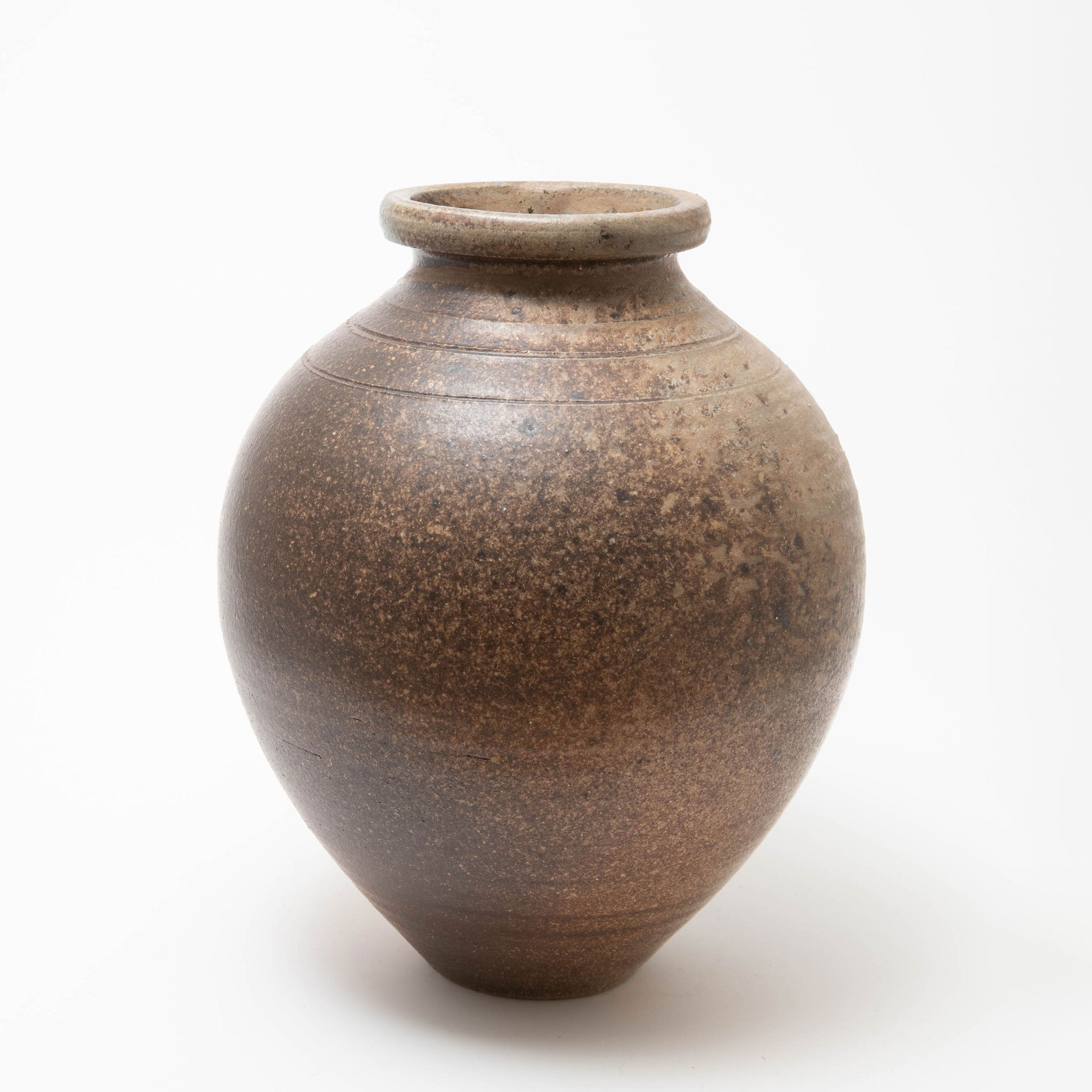 Unglazed Ash Side Fired Large Jar