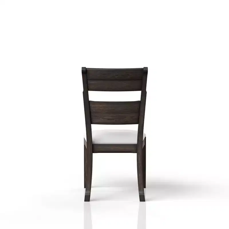 GDFStudio Sheng Modern Wooden Upholstered Seat Side Chair