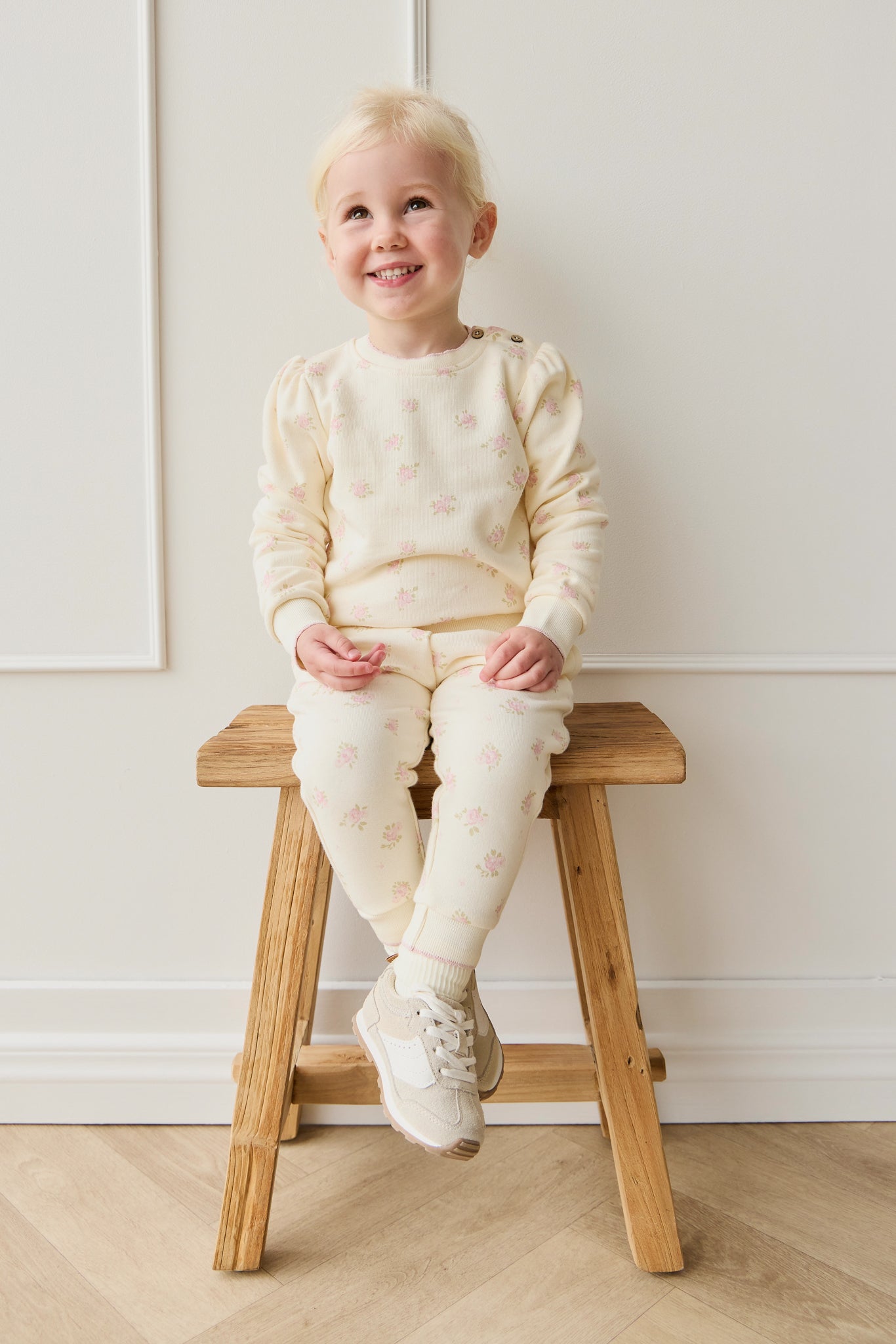 Sporty Neutral Solid Organic Cotton-Spandex Track Pant with Elastic Waist Comfort Fit for Baby & Kids Active Daily Wear (6M�C10Y)