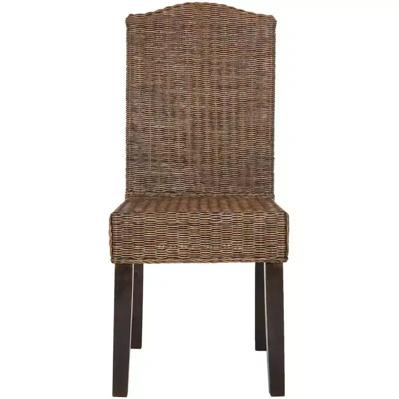 Odette 19 H Wicker Dining Chair (Set of 2) - SEA8015 - Safavieh