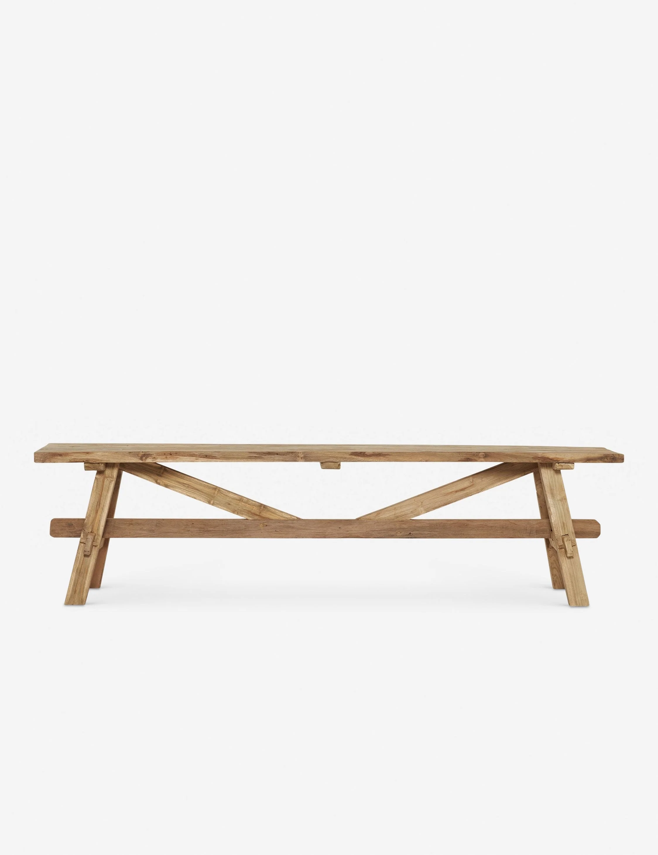 Bench Built with craftsman inspired details, our wooden Bench is everything you need to make your space layered and timeless. The antique Built