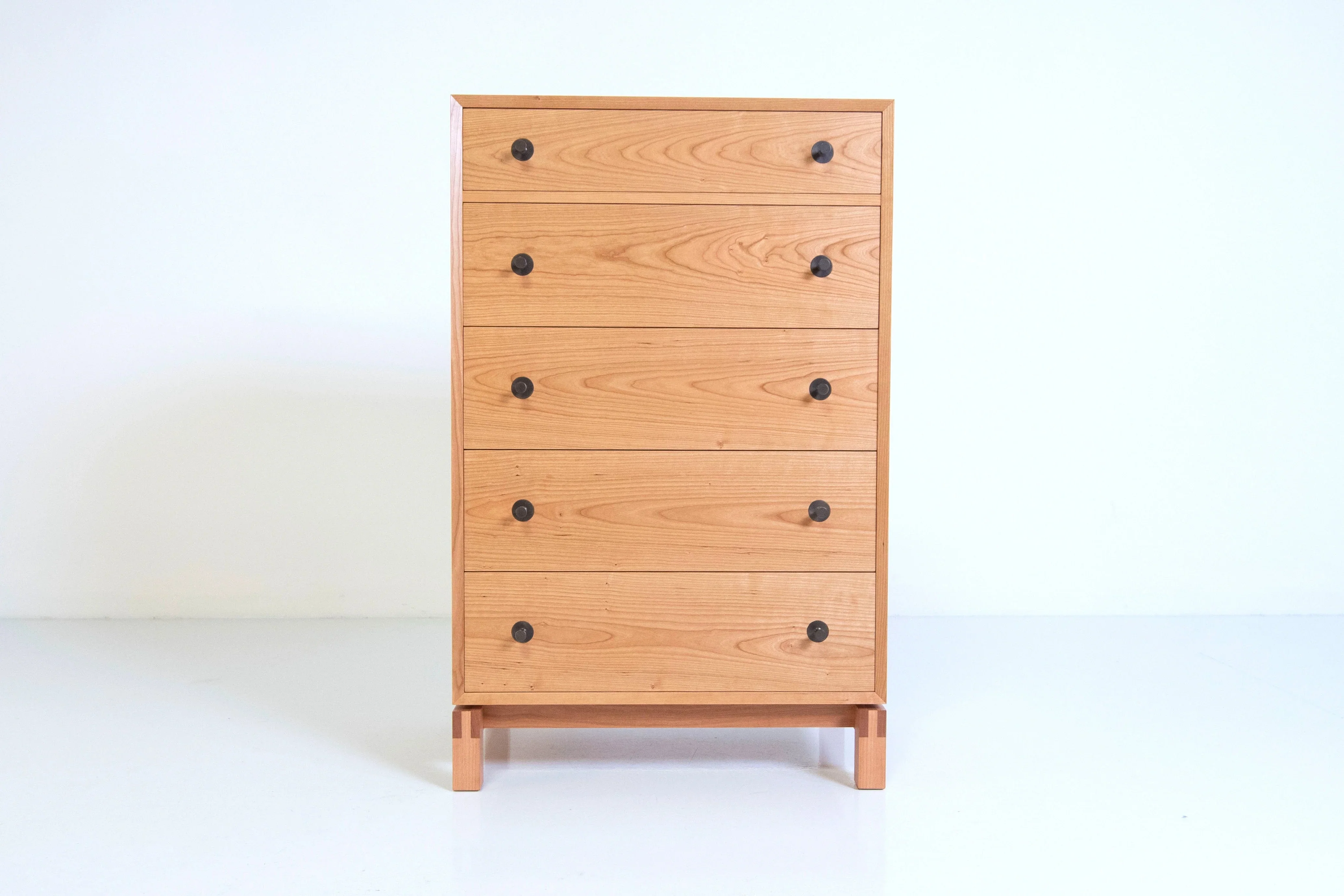 Dresser - Vertical - Designed with cues from its namesake bed, the Dresser is a modest example of fine craftsmanship.
