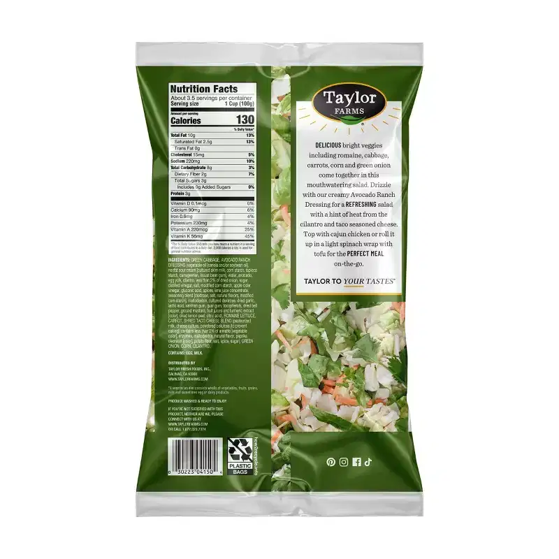 Taylor Farms Avocado Ranch Chopped Salad Kit 12.8oz