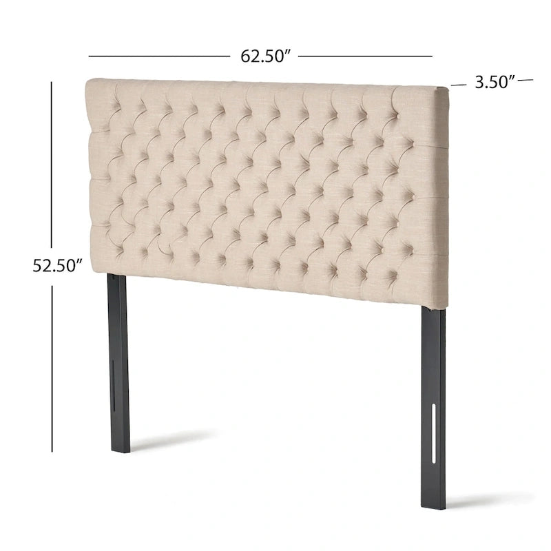 Adjustable Full/Queen Tufted Headboard