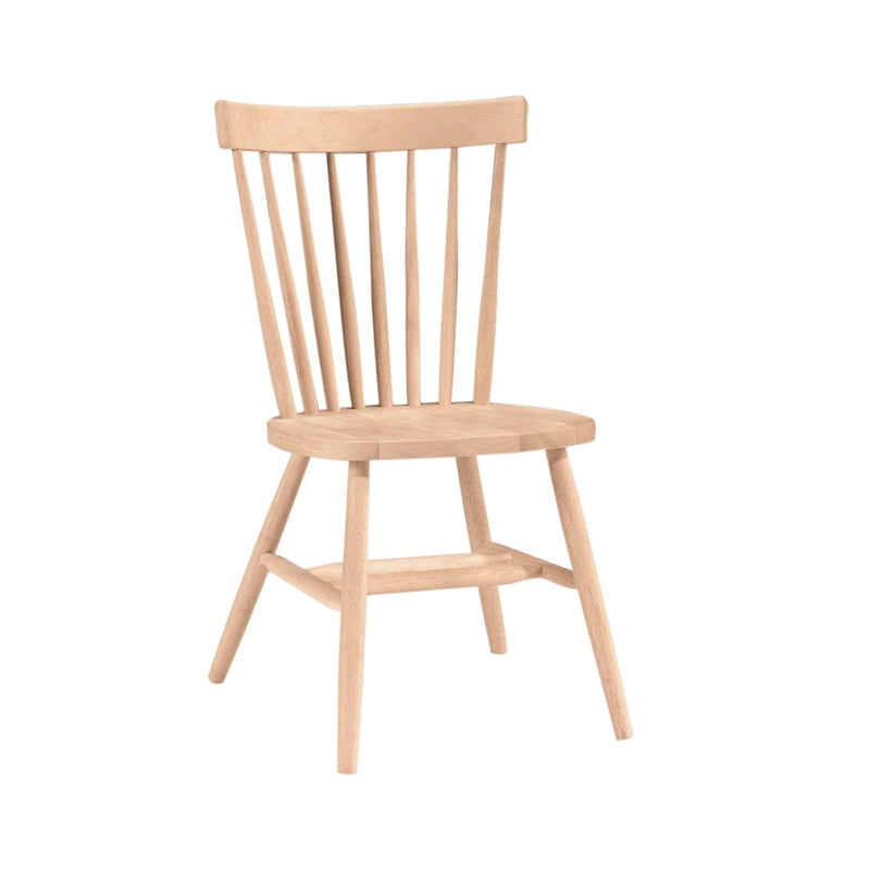 Solid Wood Parawood Dining Chair Fully Assembled Dining Height