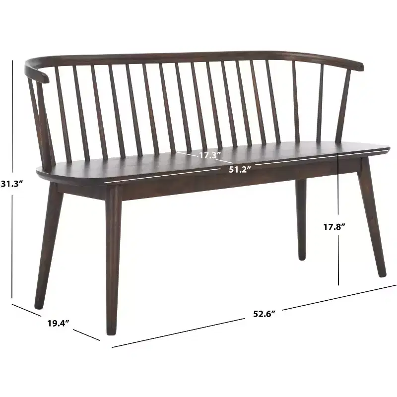 Blanchard Spindle Bench - BCH8500 - Safavieh