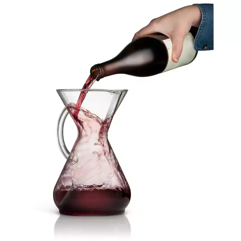 Chemex ChemAer Pour-Over Glass Handle Coffeemaker - 8-Cup - Exclusive Packaging