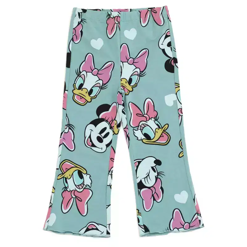 Disney Fleece Pullover Sweatshirt and Ribbed Flare Leggings Outfit Set