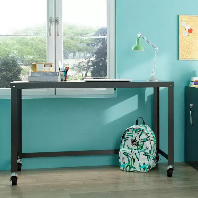 Space Solutions Mobile Desk Steel