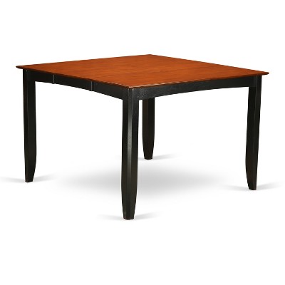HomeStock Counter Height Dining Set Pub Table 4/6 Chairs 54x54 Inch Kitchen Set