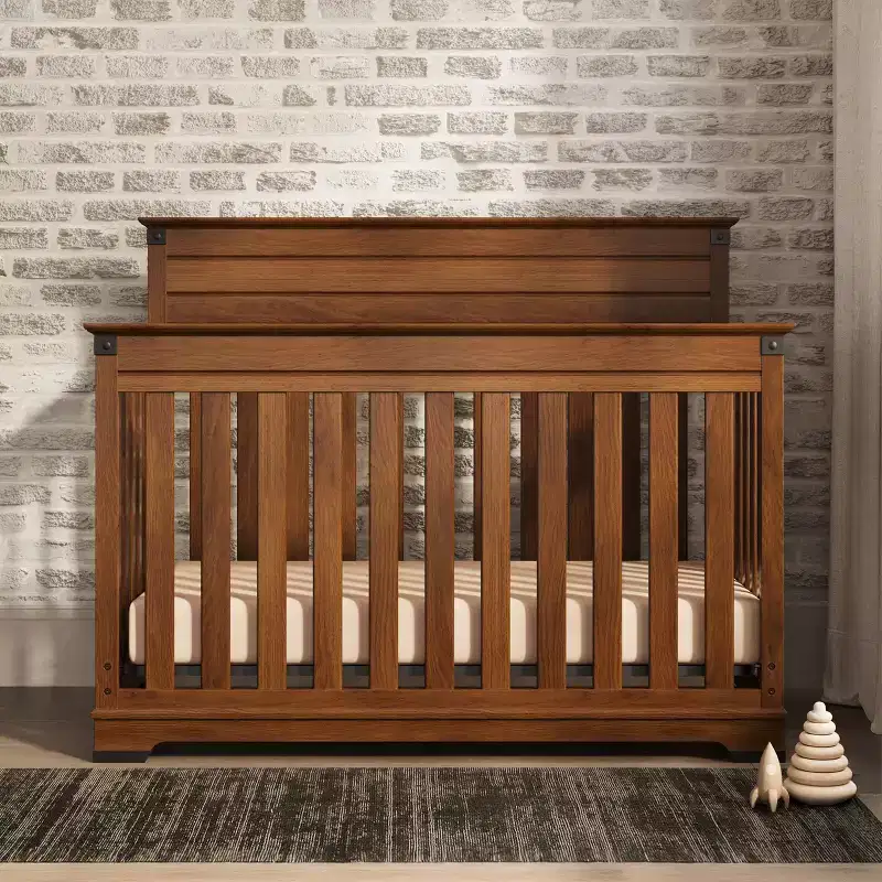 Child Craft Redmond 4-Piece Nursery Set, Includes 4-in-1 Convertible Crib, Dresser, Changing Topper, and Chest