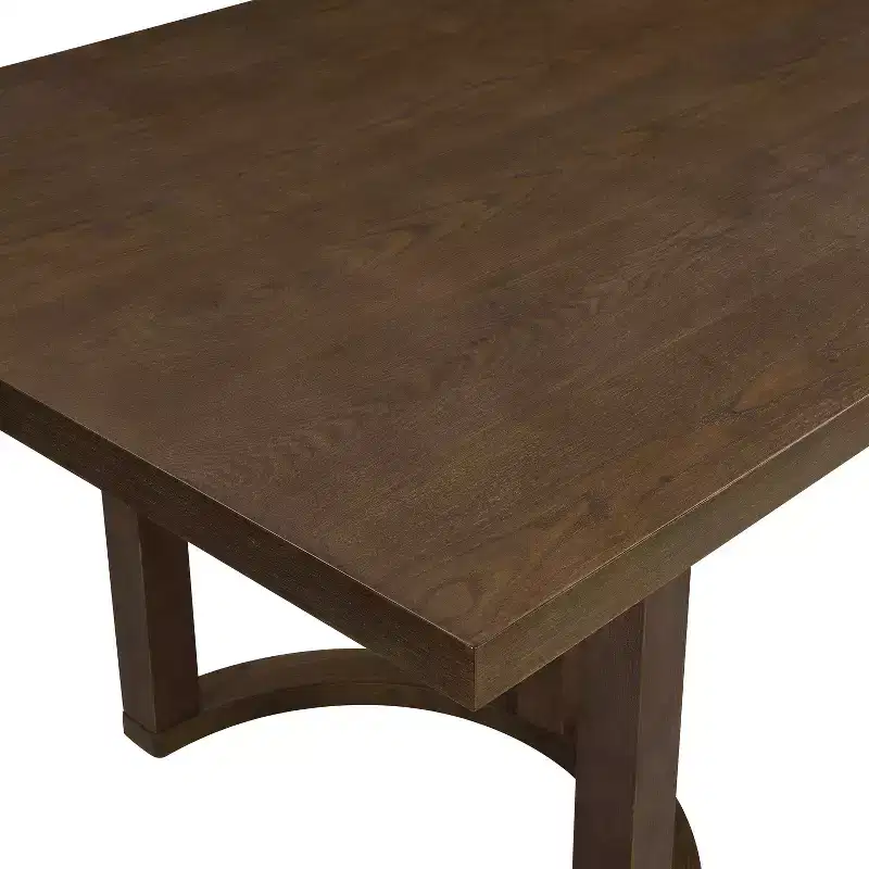 Christopher Knight Home Carissa 95 Modern Rubberwood 8 Seater Rectangle Dining Table