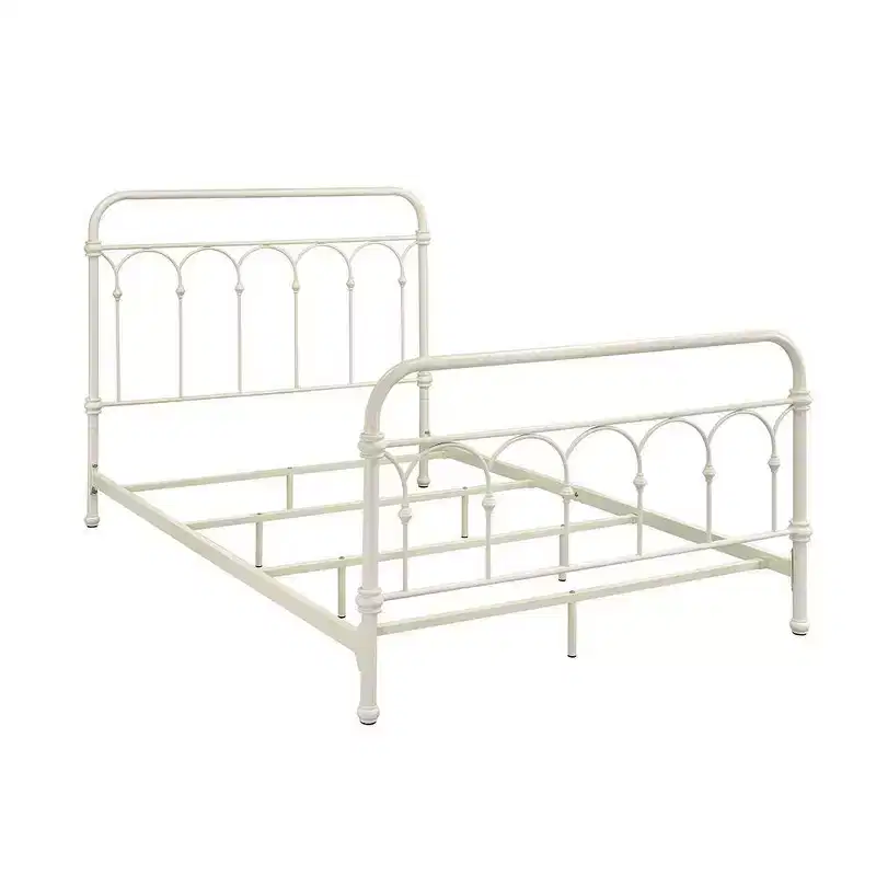 78" Full Bed Citron Bed White Finish - Acme Furniture