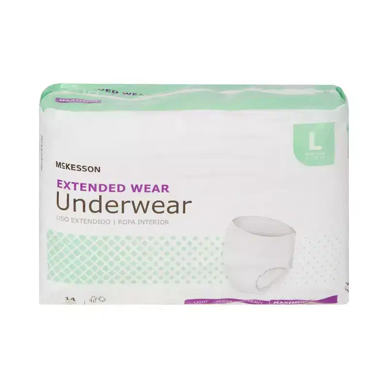 McKesson Incontinence Underwear, Maximum Absorbency, Unisex, Large