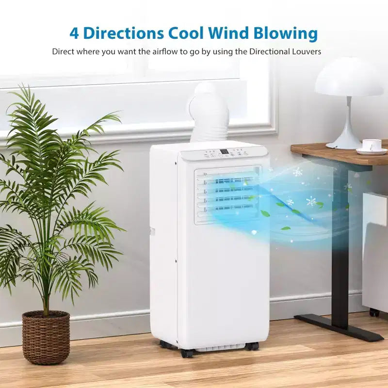 Portable Air Conditioners 10000 BTU, Energy Efficient AC Unit with Remote Control