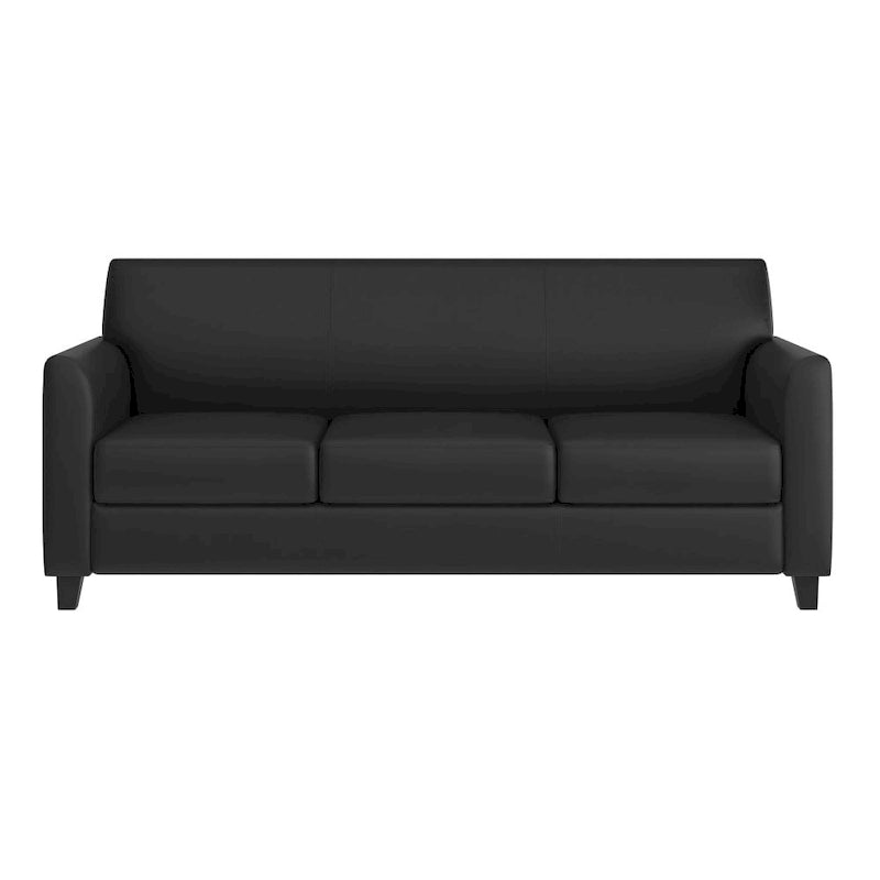 Clean Line Stitched Sofa with Flared Arms - 70W x 29D x 32.25H