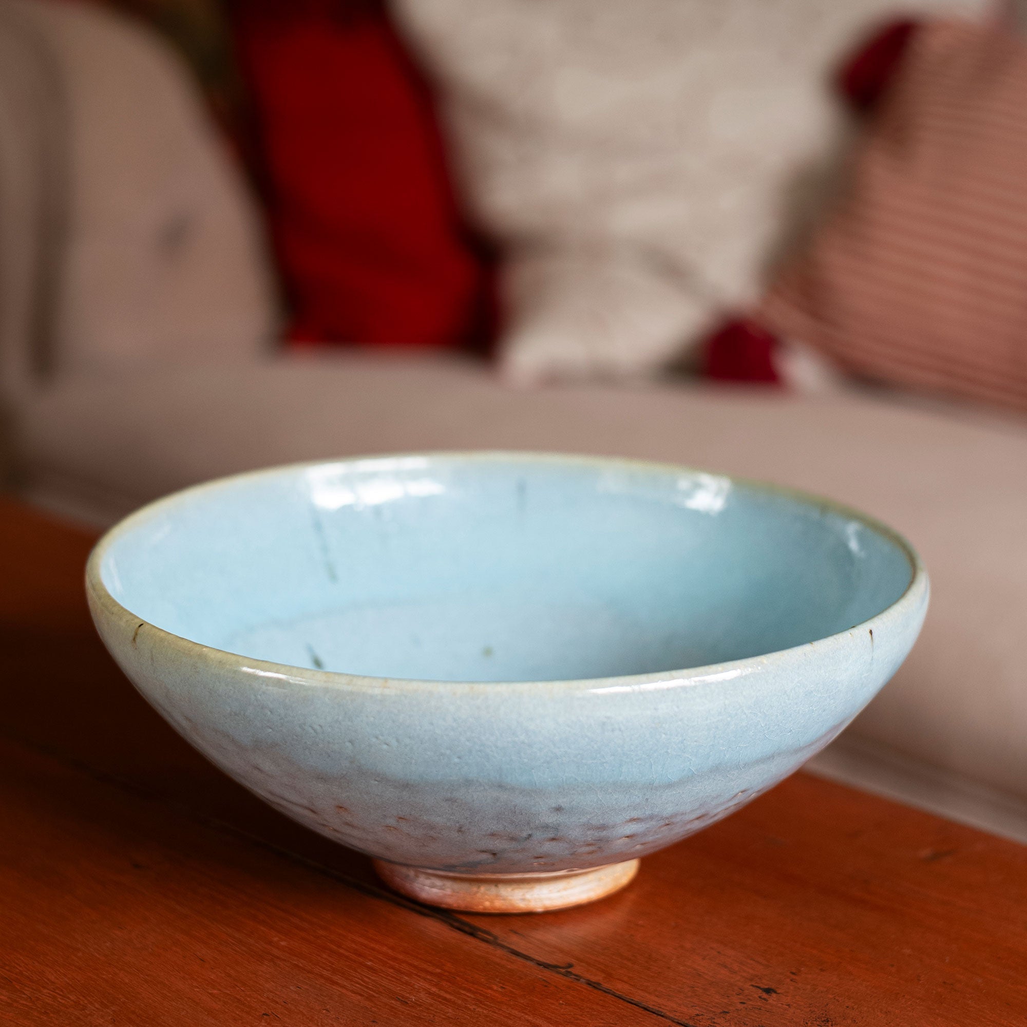 Footed Serving Bowl