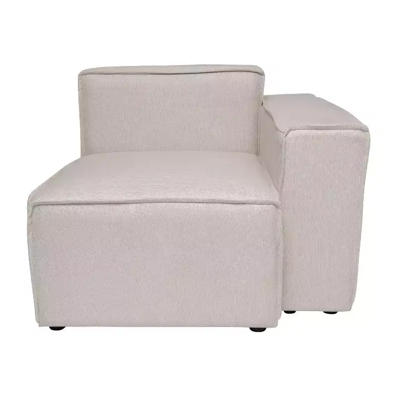 Merrick Lane Modular Right Side Chair with Arm Rest
