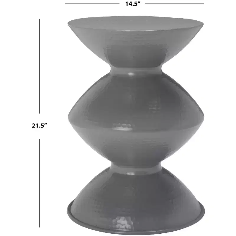 Guildsman Metal Table Stool - FOX5515 - Safavieh Couture