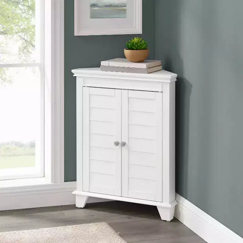 Crosley Lydia Corner Storage Cabinet