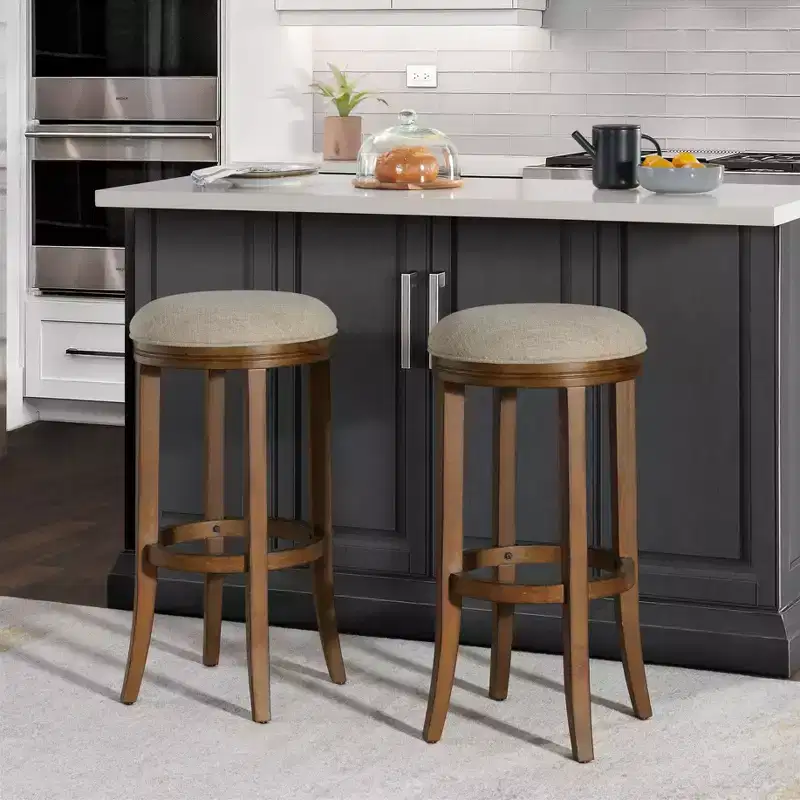 Set of 2 Natick Bar Height Stools - Alaterre Furniture