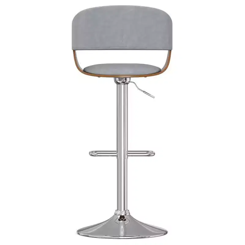 Calinda Adjustable Swivel Barstool Stone Gray - WyndenHall