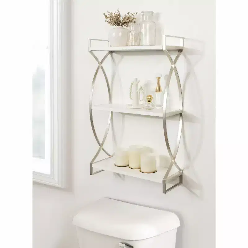 Kate and Laurel Arietta Tiered Shelf