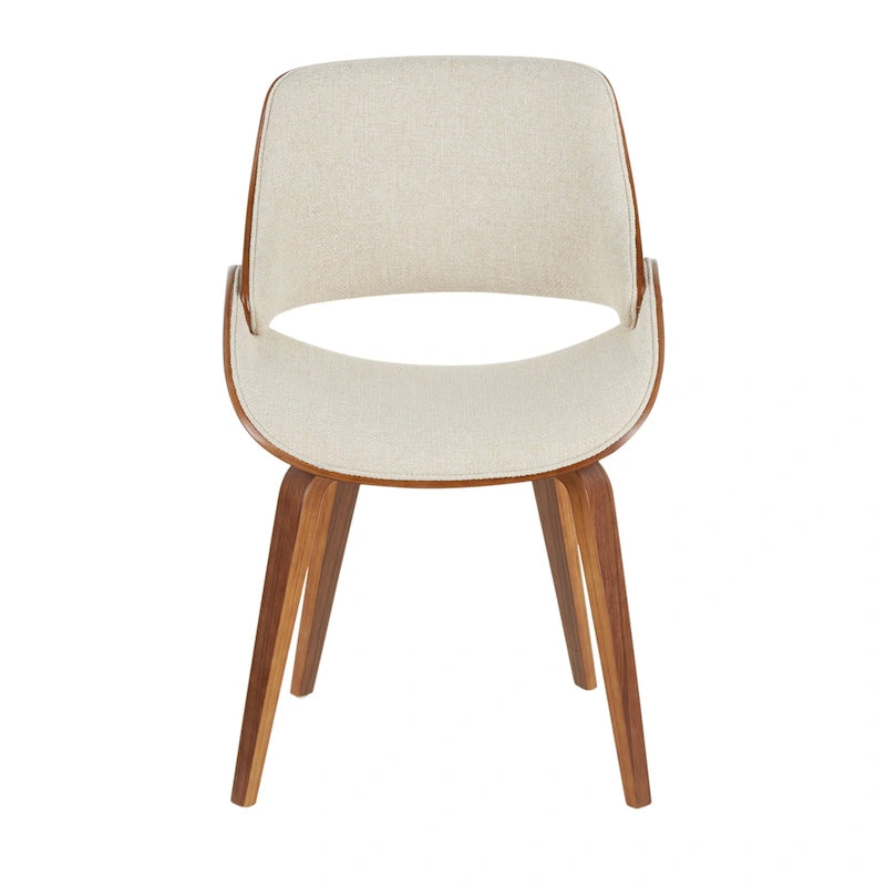 Mid-Century Modern Upholstered Dining Accent Chair