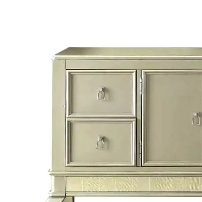 Acme Furniture Francesca Decorative Storage Cabinet Champagne