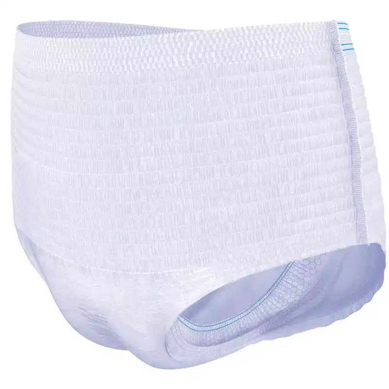 TENA ProSkin Overnight Super Protective Disposable Underwear Pull On with Tear Away Seams Large