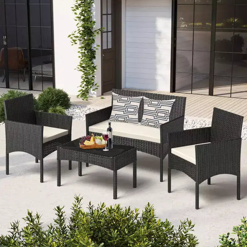 EROMMY Outdoor Seating Group with Cushions