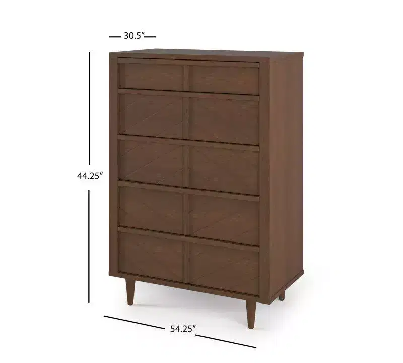 Child Craft Surrey Hill Crib, Dresser and Chest Nursery Set, 3-Piece, Includes 4-in-1 Convertible Crib, Dresser, and Chest
