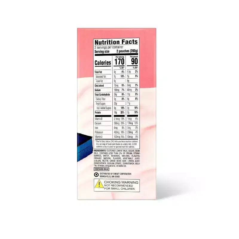 Yogurt Pouches - 3.5oz/4ct - Good & Gather