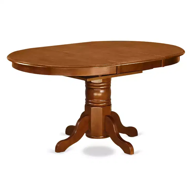 HomeStock Dining Table Set 4 Butterfly Leaf Chairs